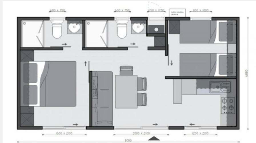 ביוגראד נה מורו Mobile Home Sole מראה חיצוני תמונה